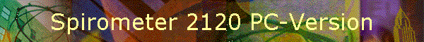 Spirometer 2120 PC-Version