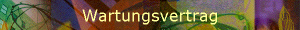Wartungsvertrag